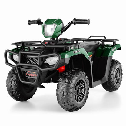 Electric Kids 4-Wheeler ATV Quad Ride On Car with LED Light and Music