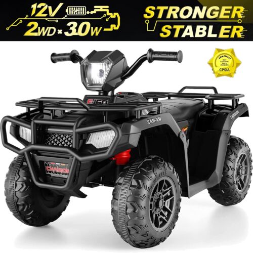 Electric Kids ATV Quad Car with 12V Battery and 4-Wheel Drive for Toddlers