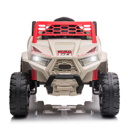 12V Electric Ride-On Quad Car for Kids with MP3 and Horn