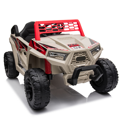Electric Kids Quad Car Toy with MP3 and Horn - 12V Ride-On ATV Truck
