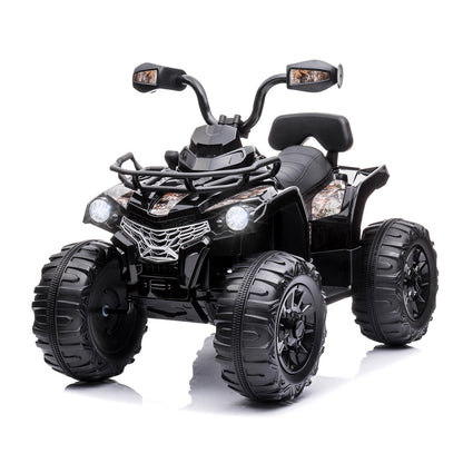Electric Kids Ride-On Beach ATV Truck Toy with 2 Speeds and MP3 Player - 12V Battery Powered