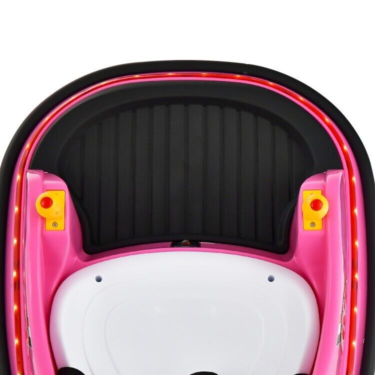 Electric Kids Ride-On Bumper Car with Flashing Lights - Perfect Toddler Gift!