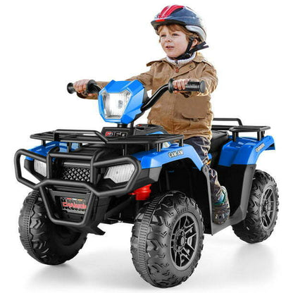 Electric Kids Ride-On Car Truck with Bluetooth and Spring Suspension - 2 Speed Options