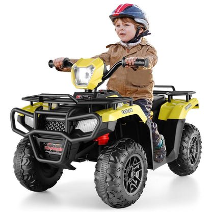 Electric Kids Ride-On Car Truck with Bluetooth and Spring Suspension - 2 Speed Options