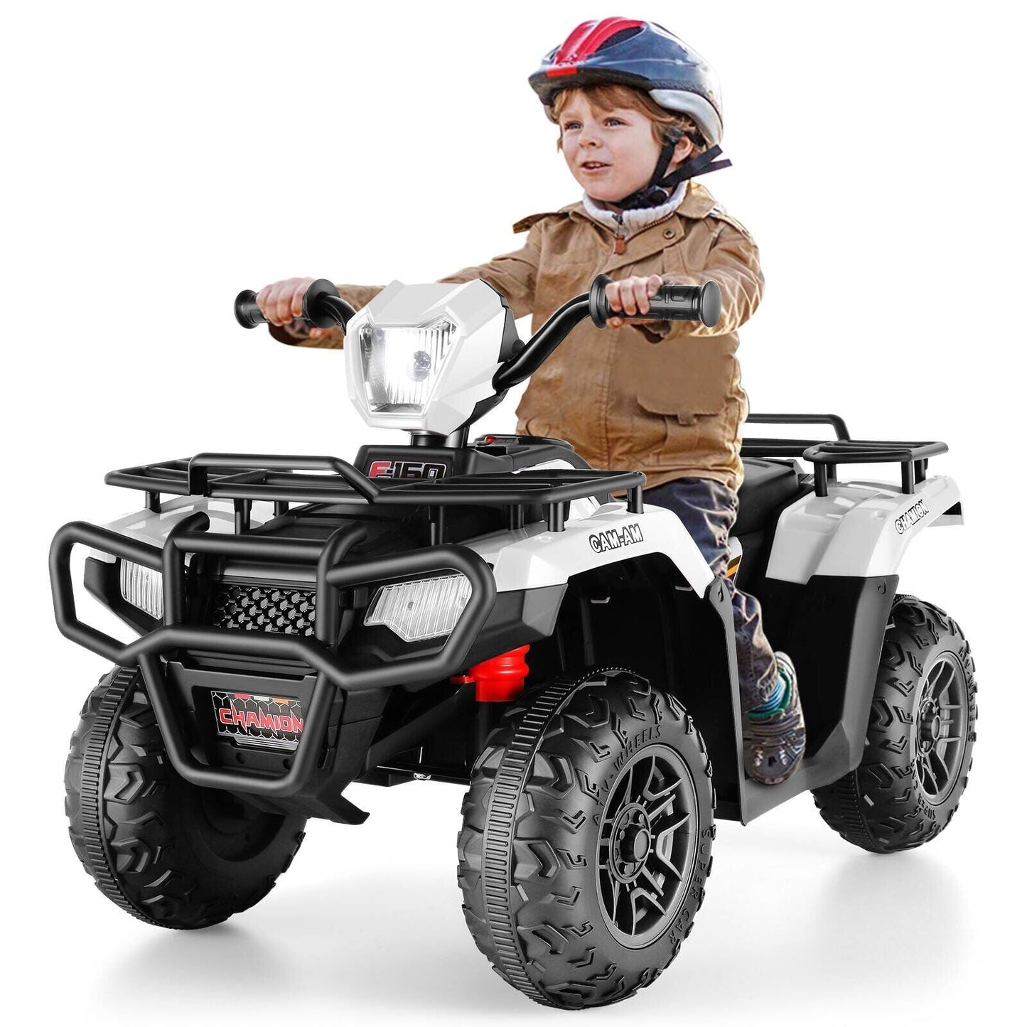 Electric 4-Wheeler Quad for Kids with 12V Battery and 2X30W Motor