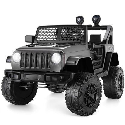 2-Seater Electric Ride-On Car for Kids with MP3 Player - 12V Toy Gift