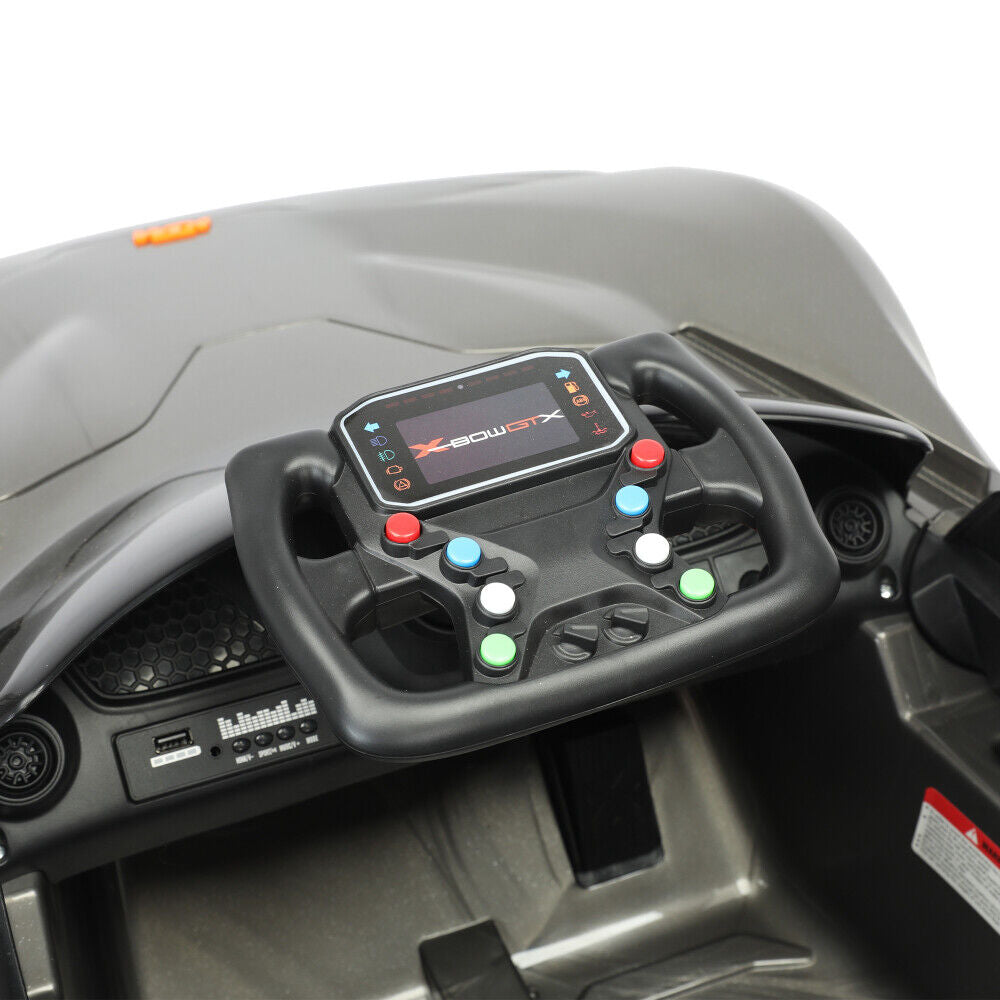 Electric Kids Ride-On Car with Remote Control - 3 Speed Options for Ages 3-8