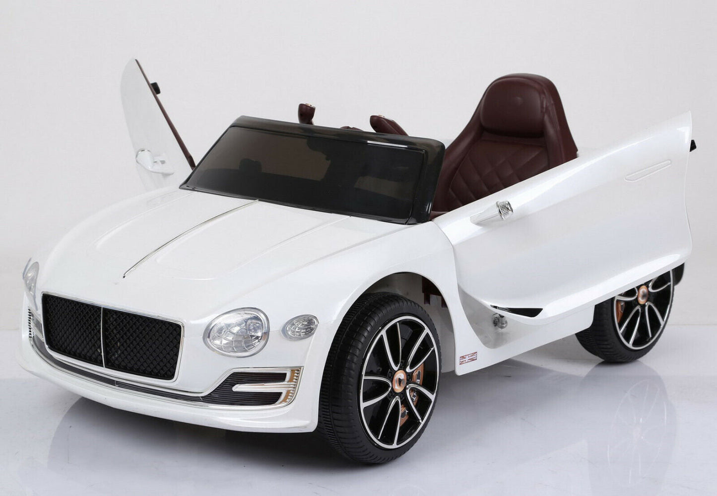 Electric Kids Ride-On Car with Scissor Doors and Safety Belts - Perfect Gift for Children (12V)