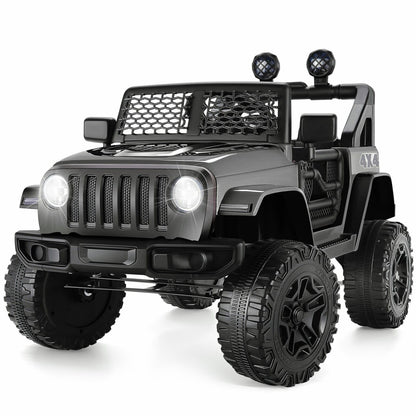 Electric Kids Ride-On JEEP Truck with Remote Control and 2 Seats - 3 Speed Options - Perfect Gift for Children