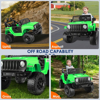 Electric Ride-On Car for Girls with Remote Control, 3 Speeds, USB and MP3 Compatibility