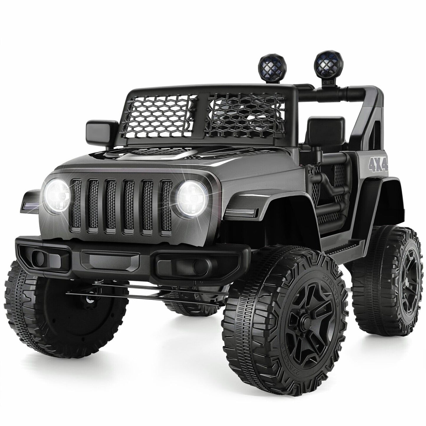 Electric Kids Ride-On JEEP with Remote Control - 12V 4-Wheel Toy Truck