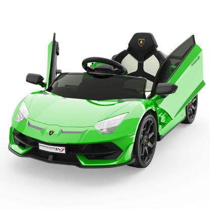 Electric Kids Ride On Sports Car with Remote Control, Music, and LED Lights - Perfect Gift for Kids!