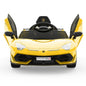 Electric Kids Ride On Sports Car with Remote Control, Music, and LED Lights - Perfect Gift for Kids!