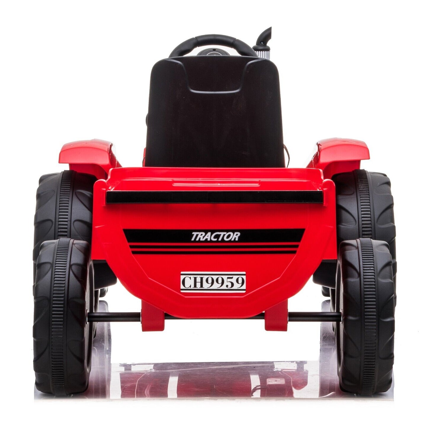 Electric Kids Ride-On Tractor with Trailer Toy - Perfect for Christmas Fun!