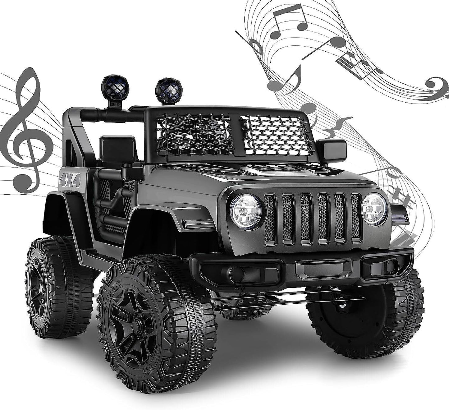 Electric Lamborghini Ride-On Car for Kids with Remote Control - 24/12V Truck Toy