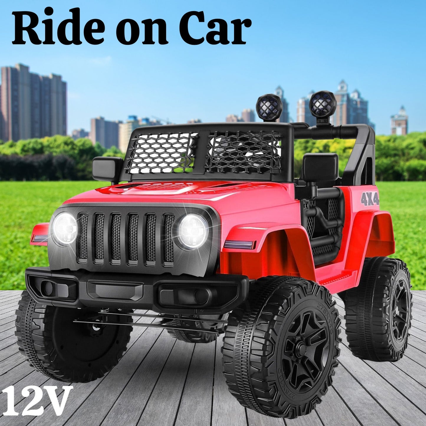 Electric Lamborghini Ride-On Car for Kids with Remote Control - 24/12V Truck Toy