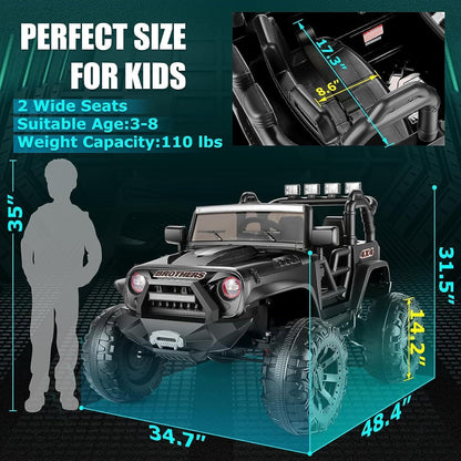 Electric Lamborghini Ride-On Car for Kids with Remote Control - 24/12V Truck Toy