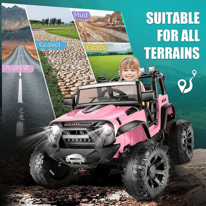 Electric Lamborghini Ride-On Car for Kids with Remote Control - 24/12V Truck Toy