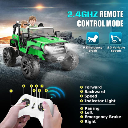 Electric Lamborghini Ride-On Car for Kids with Remote Control - 24/12V Truck Toy