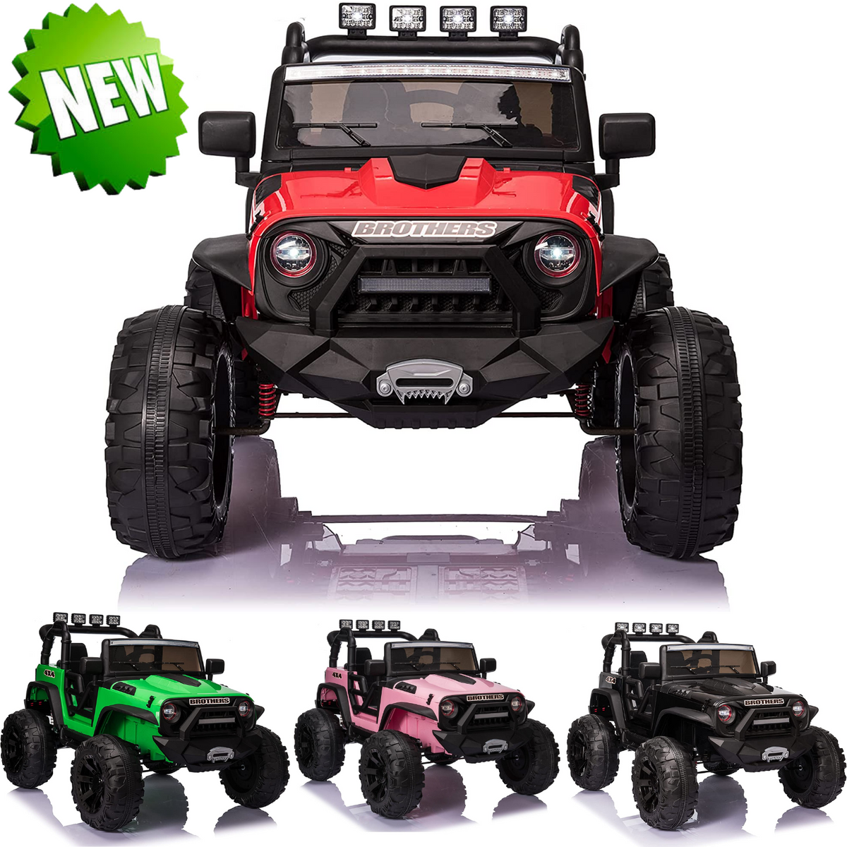 Kids Lamborghini Electric Ride-On Car with Remote Control - 24/12V Truck Design
