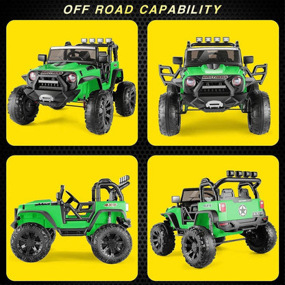 Remote Control Lamborghini Electric Car for Kids - 24/12V Ride-On Truck