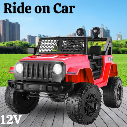 Kid Ride on Toy Car with Remote Control - Electric Truck for Children, Perfect Gift!