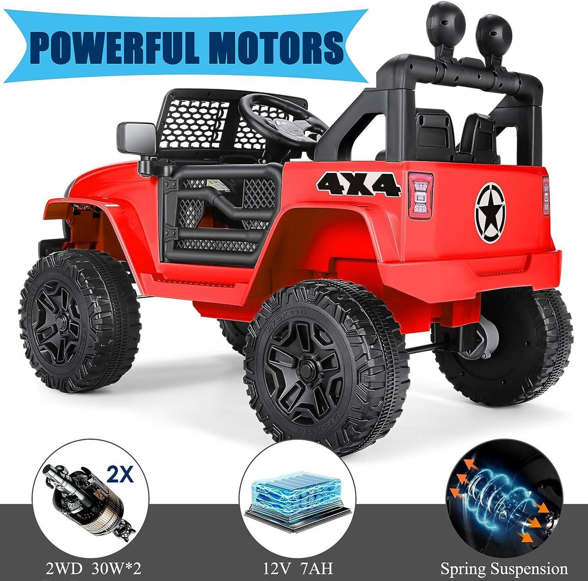 Remote Controlled Lamborghini Electric Car for Kids - 24/12V Ride On Toy Truck