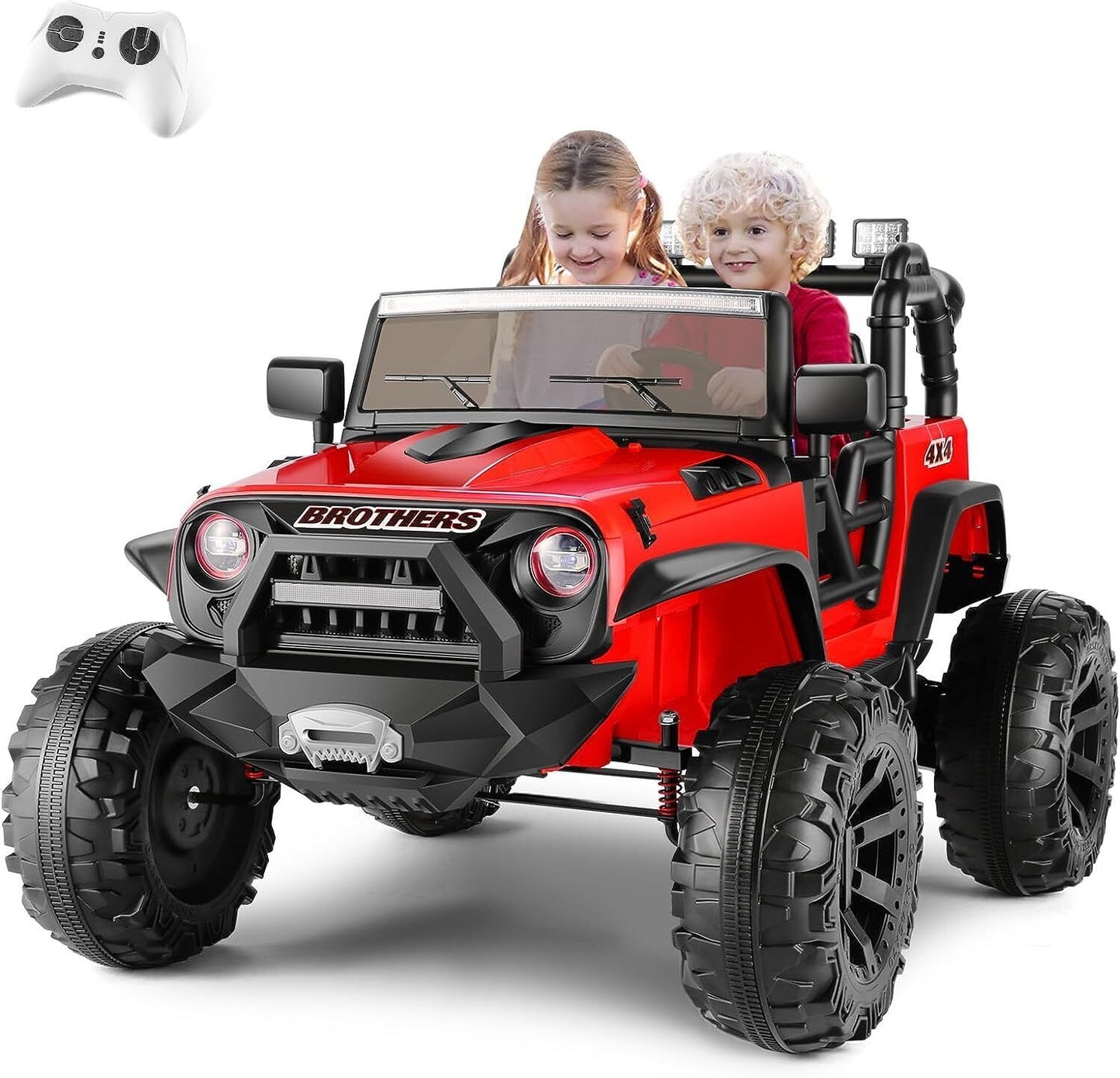 Electric Lamborghini Ride-On Car for Kids with Remote Control - 24/12V Truck Toy