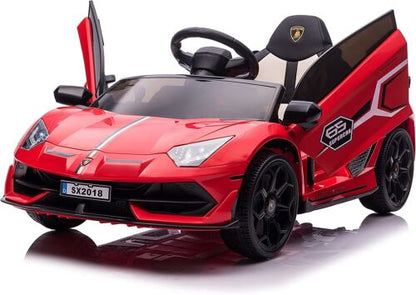 Electric Lamborghini Ride-On Car for Kids with Remote Control and MP3 Player - 12V, 1 Seat
