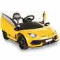 Electric Lamborghini Ride-On Car for Kids with Remote Control and MP3 Player