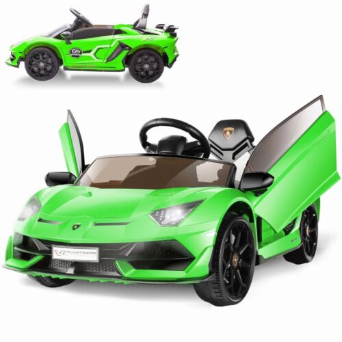 Electric Lamborghini Ride On Car for Kids with Remote Control and MP3 Player - Perfect Gift for Children (12V, 7AH)