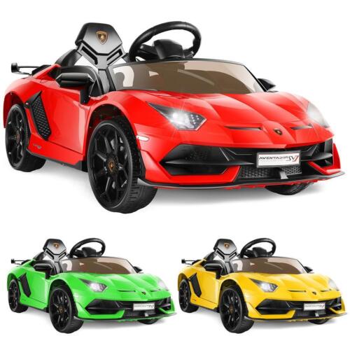 12V Licensed Lamborghini Electric Ride On Car for Kids with Remote Control and MP3 Player