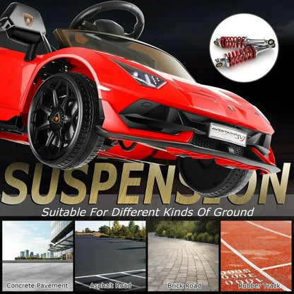 Electric Lamborghini Sian Ride On Car for Kids with Remote Control and MP3 Player - Perfect Gift for Kids!