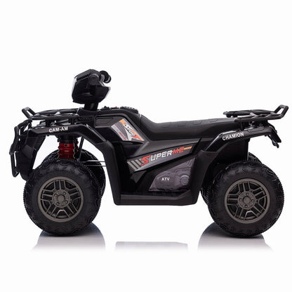 Electric Quad ATV Car for Kids 2-9 Years - 12V Battery Powered 4-Wheeler Truck