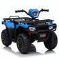 Electric Quad Ride-On Car for Kids with MP3 Music Player - 12V Battery Powered 4-Wheeler Truck