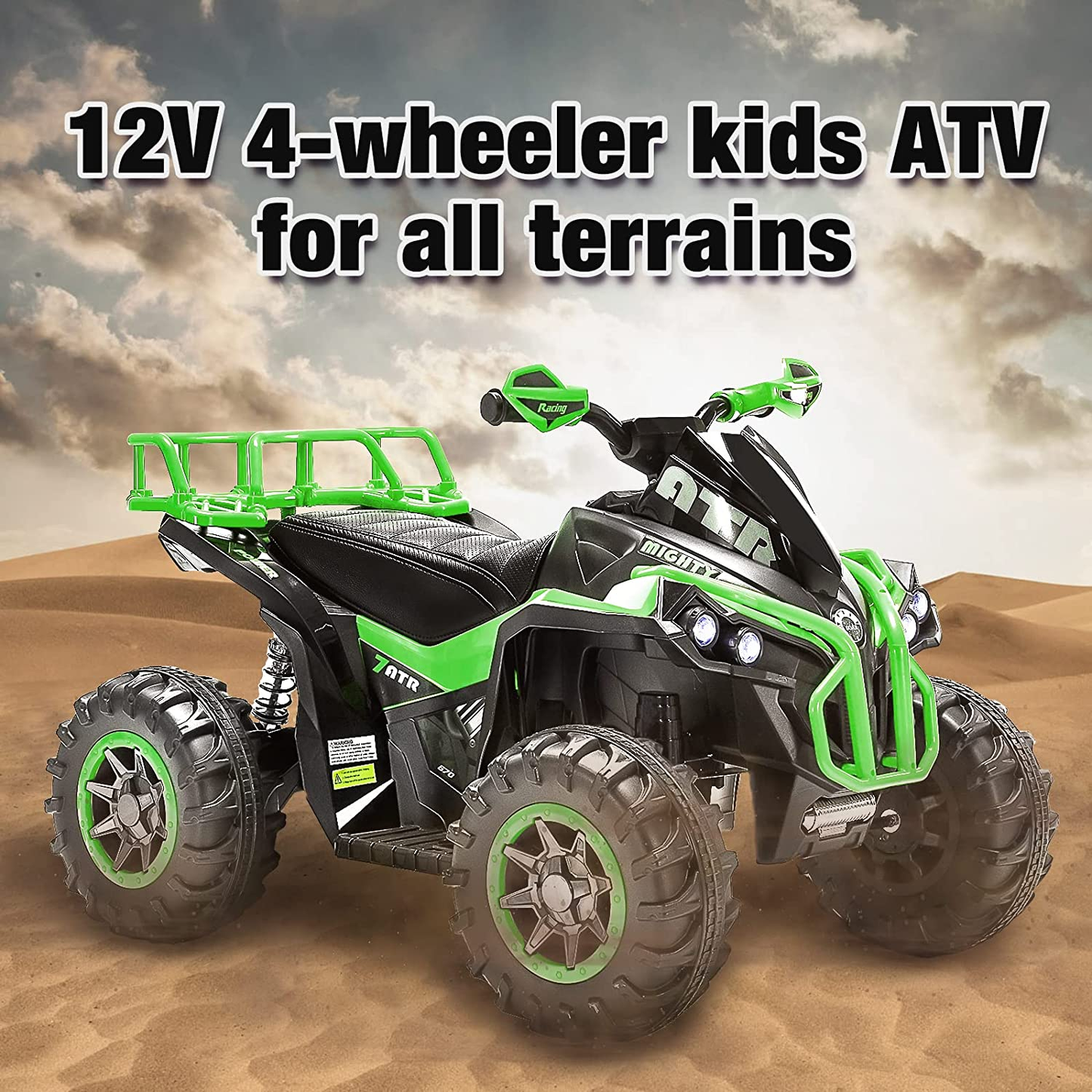 Electric Quad Vehicle for 3-7 Year Olds: The Perfect ATV Toy for Kids!