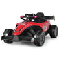 Electric Racing Truck for Kids with 2 Speeds, Remote Control, MP3 Player, and Lights - 12V