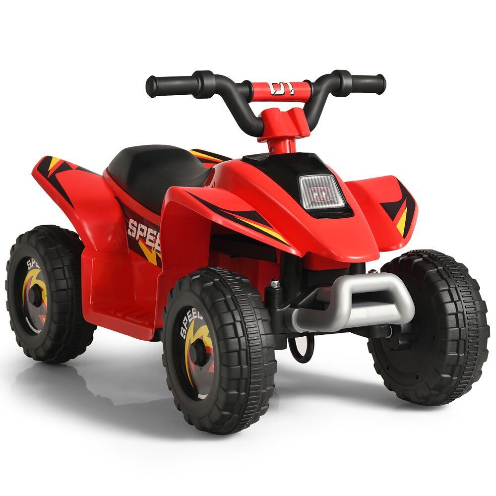 Electric Rechargeable Battery Quad ATV for Kids - 4-Wheeled Quad Bike for Children