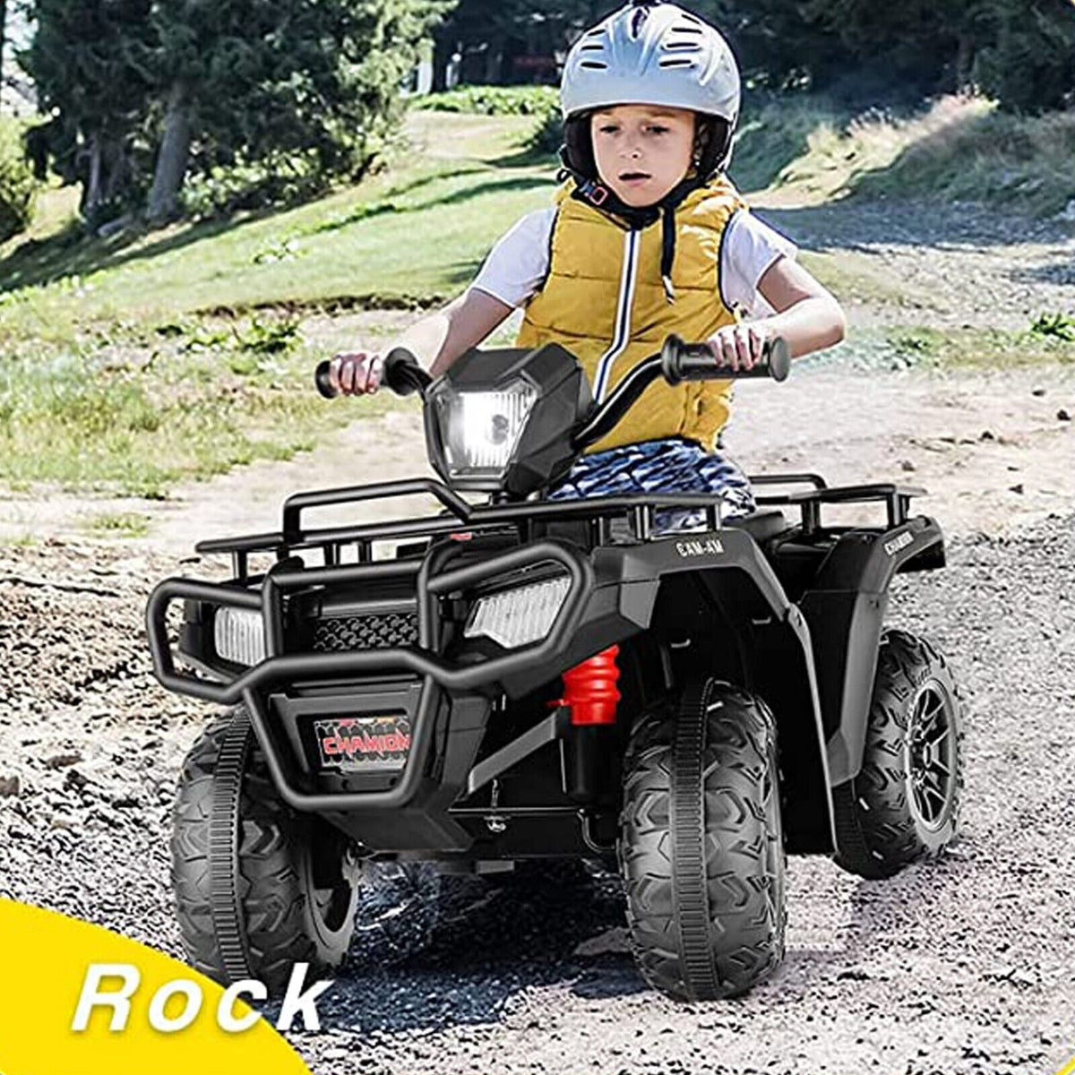 Electric ATV Quad Ride-On Car for Kids with LED Lights - Perfect Gift for Toddlers