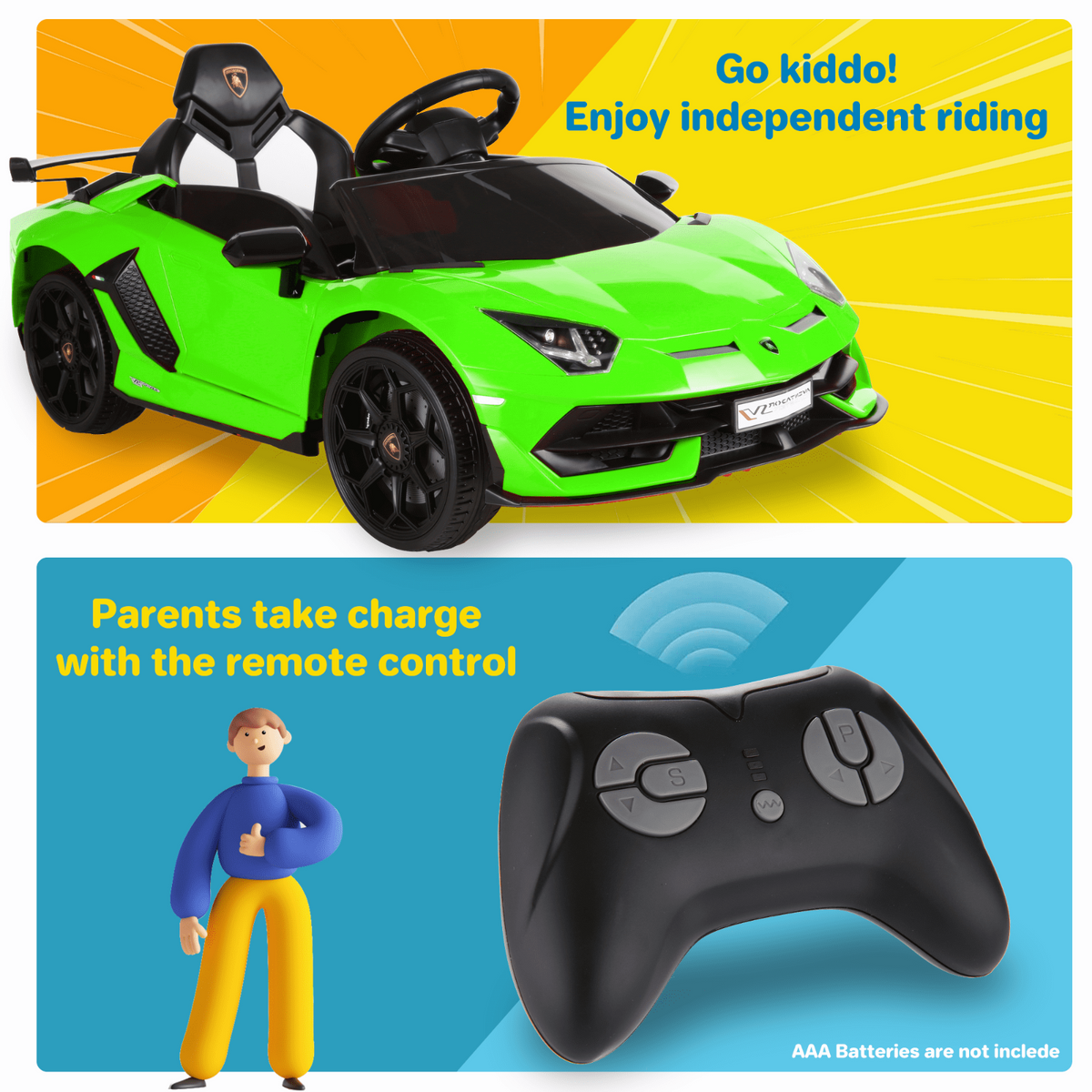 Electric Ride-On Truck for Kids with Remote Control, Music, and Lights - Fun Toy Vehicle for Children