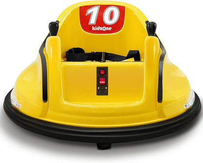 Electric Ride-On Bumper Car for Kids - 5 Vibrant Colors, Remote Control, and Lights Included