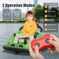 Electric Ride-On Bumper Car for Kids with Remote Control, Lights, and Spinning Action - Suitable for Ages 3-6
