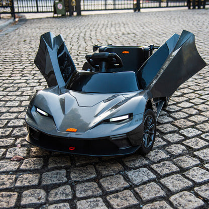 Electric Ride-On Car for Kids 3-8 Years Old with 2.4G Remote Control and 3 Speed Options
