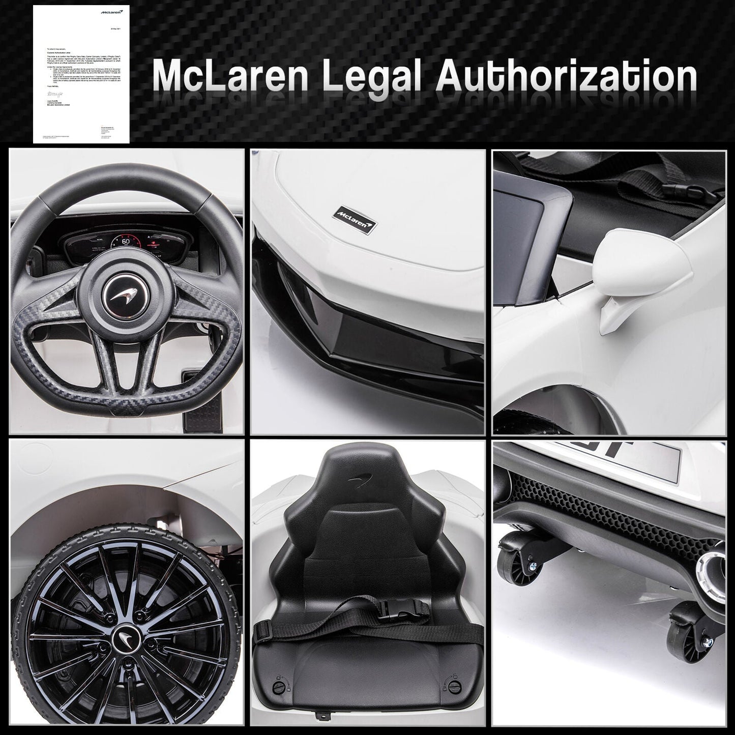 Electric Ride-On Car for Kids with 2 Speeds and Parental Remote Control - Perfect Children's Gift