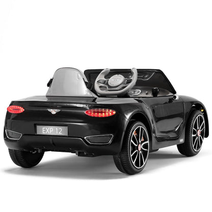 Electric Ride-On Car for Kids with 2 Speeds, Remote Control, and LED Lights - Officially Licensed by Bentley