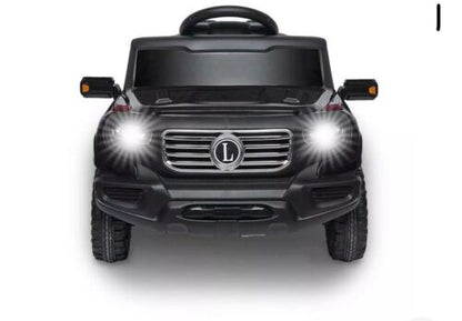 Electric Ride-On Car for Kids with 3 Speeds, Rechargeable Battery, Music, Lights, and Remote Control
