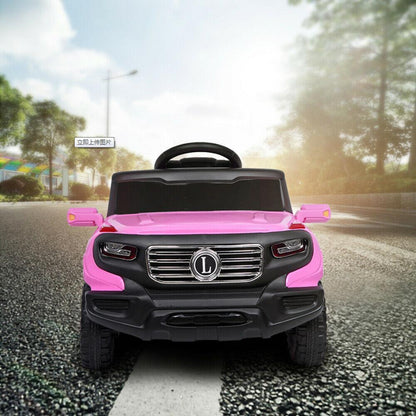 Electric Ride-On Car for Kids with Adjustable Seat and Remote Control - 4 Wheel Power Toy