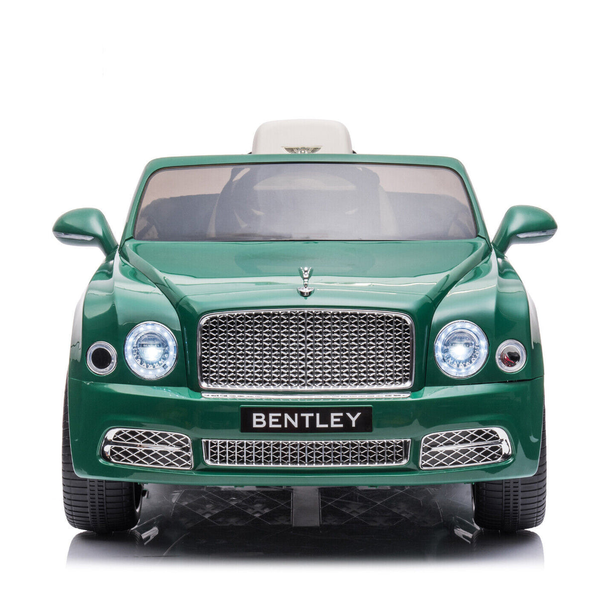 Electric Ride-On Car for Kids with LED Headlights and 2 Speed Options