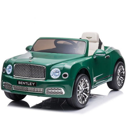 Electric Ride-On Car for Kids with LED Headlights and 2 Speed Options