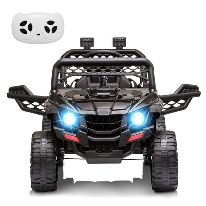 Electric Ride-On Car for Kids with LED Lights, Music, and Remote Control - Perfect Gift for Little Drivers!